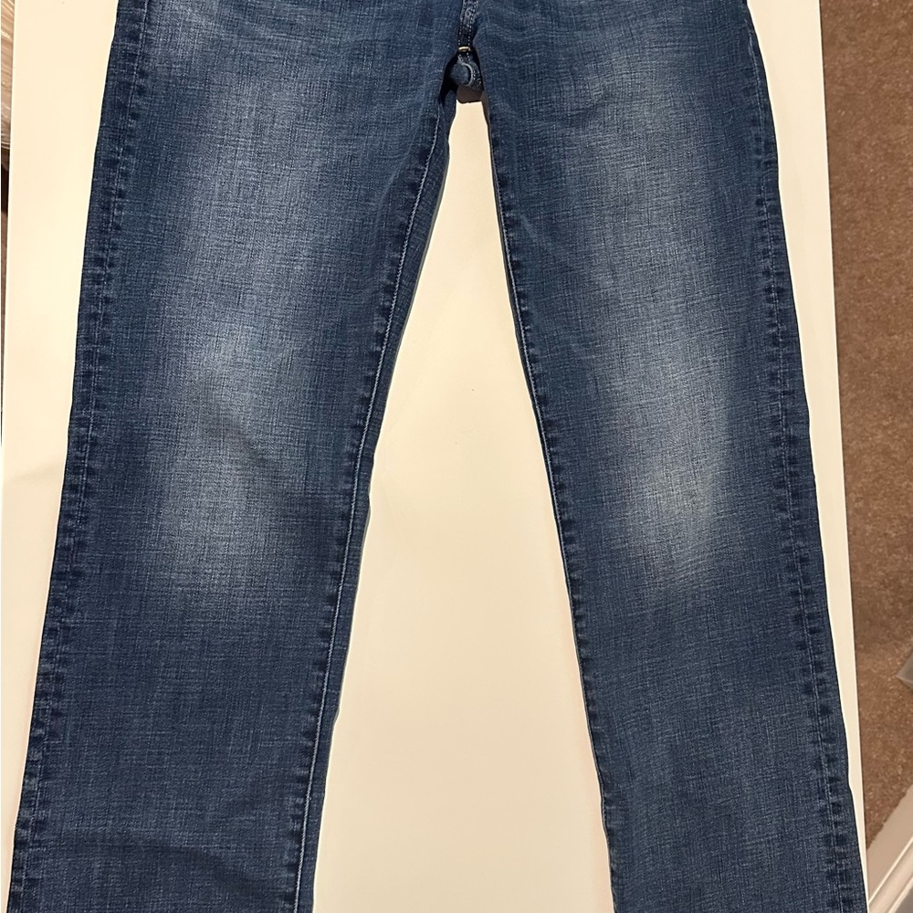American Eagle Outfitters Men's Dark Blue Slim Jeans